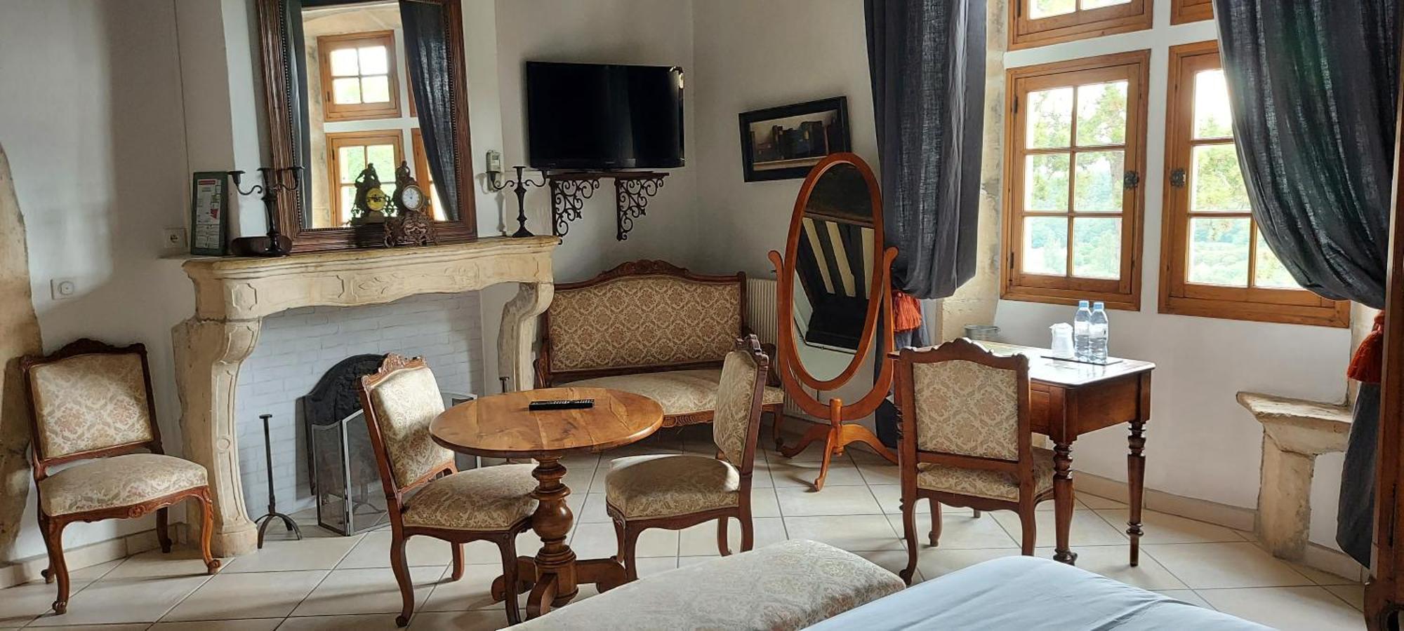 La Capitelle Hotell Mirmande Rom bilde