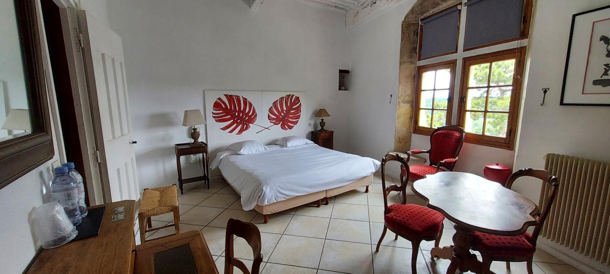La Capitelle Hotell Mirmande Rom bilde